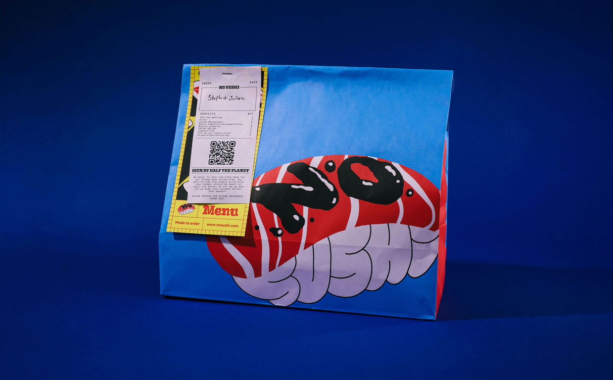 No Sushi merch