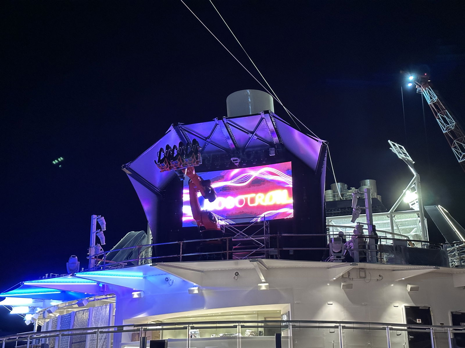 Onsite Mixing on MSC Seascape - Trieste, Italy