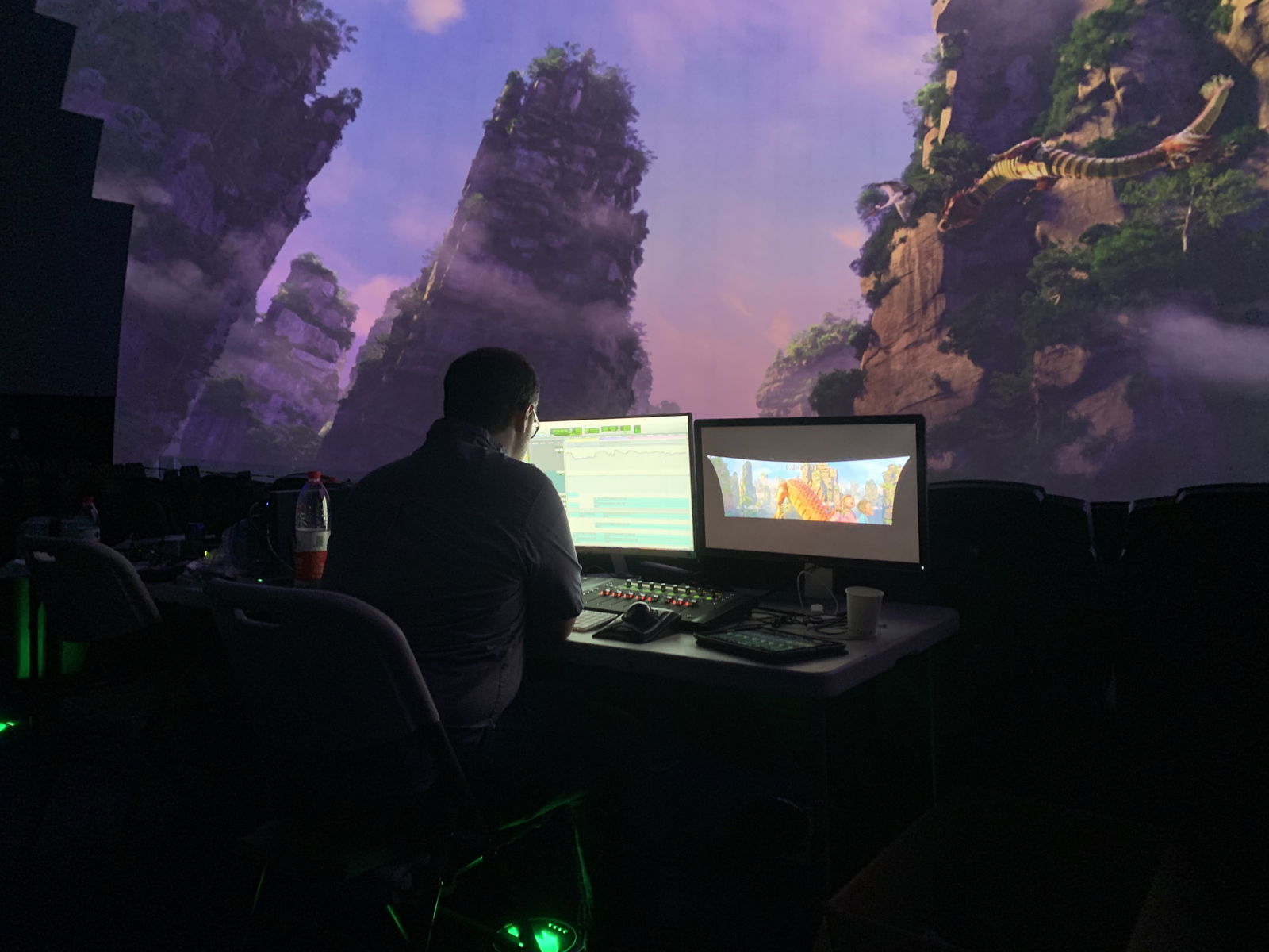 Onsite mixing at Macrolink